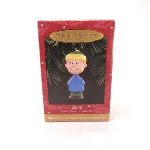 Hallmark Keepsake Ornament Linus A Charlie Brown Christmas QRP4217 Vintage 1995